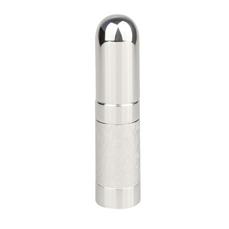 6ml Mini Portable Travel Refillable Metal Perfume Liquid Atomizer Bottle – Silver